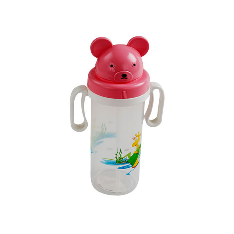 Cute Water Bottle 200 ML - Trans & Purple