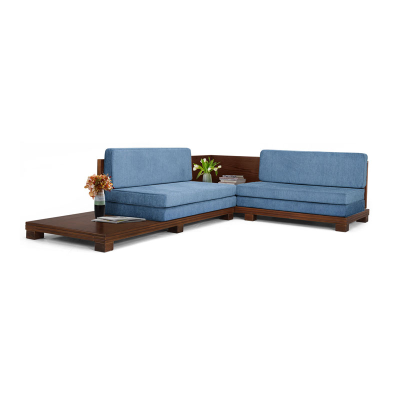 LOW HEIGHT WOOD SOFA
