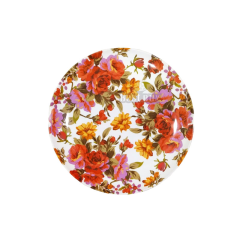 10" RICE PLATE-ROSE