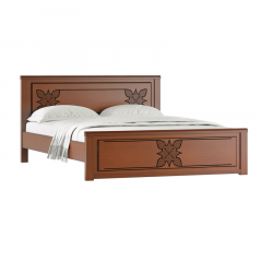 BUTTERFLY WOODEN DOUBLE BED I BDH-367-3-1-20