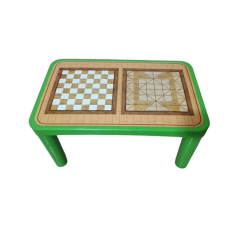 BABY BED TABLE PRINTED (CHESS) - SANDAL WOOD