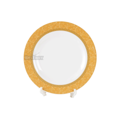 8" MEAT PLATE -MARIGOLD