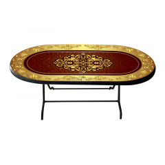 DINING TABLE 6 SEAT FAMILY S/L PRINT SUNLIT1-BLACK