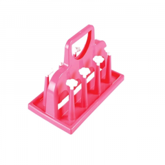 SUNFLOWER GLASS STAND - LIGHT PINK