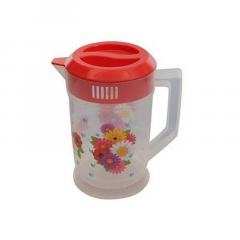 PREMIUM JUG PRINTED 1 LTR (TRANSPARENT)-TEL