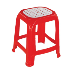 NET STOOL HIGH - RED
