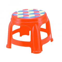 ROUND STOOL SHORT - ASSORTED