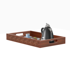 TEA TRAY-LEAF SPINE