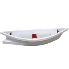 FRP 12' FISH BOAT RED