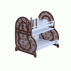 SMART KITCHEN RACK MINI-EAGLE BROWN