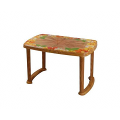 DINING TABLE 4 SEAT RTG P L PRINT SUNFLOWER SW
