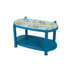 TEA TABLE WITH STOPPER (SEA FLOWER) PRINTED - TG