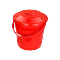 DESIGN BUCKET LID 10L - RED