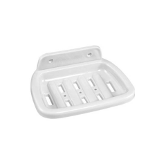 SQUARE SOAP CASE -WHITE