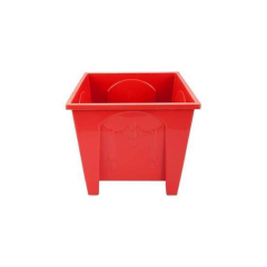 DELUXE FLOWER TUB 13"-RED (20L)-TEL