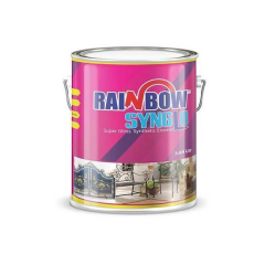 RAINBOW SYNGLO SYNTHETIC ENAMEL PAINT-RED OXIDE 3.64 LTR