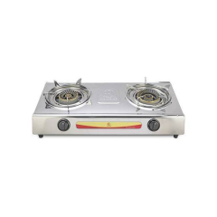 DOUBLE SS GAS STOVE (2-04SRB) NG