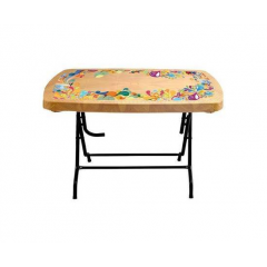 4 SEATED DELUXE TABLE -PRINT S/W GOLDEN(P/L)-TEL
