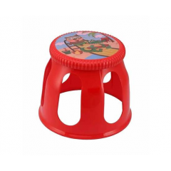 RELAX STOOL RED PRINTED-TEL