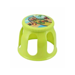 RELAX STOOL LIME GREEN PRINTED -TEL