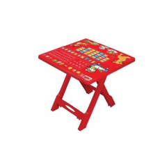 BABY FOLDING READING TABLE PRINTED ABC RED