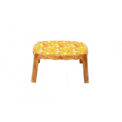 MULTIPURPOSE CENTER TABLE PRINTED NEST SANDAL WOOD