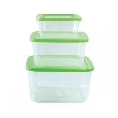 CONTAINER-FRESH SQUARE-3 PCS SET