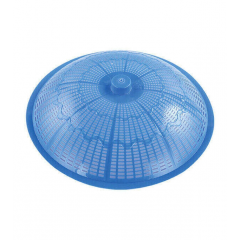 DELIGHT DISH COVER 38 CM - SM BLUE