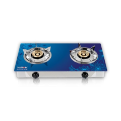 VISION NATURAL GAS DOUBLE GLASS BODY GAS STOVE SKY 3D