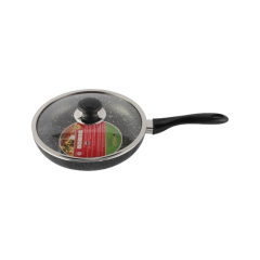 TPR NS GLAMOUR FRY PAN WITH LID (SG)- 28CM