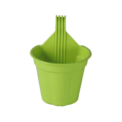 GRILL MOUNTED FLOWER TUB 6" LIME GREEN