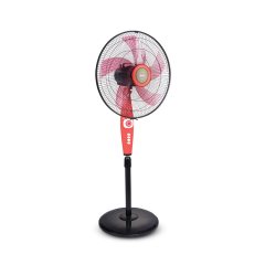 CLK CLASSY STAND FAN-18''(RED)