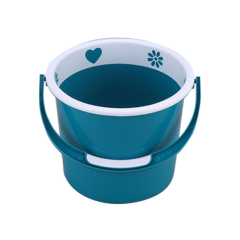 TWO COLOR FLOWER BUCKET 30L - ASSORTED