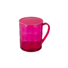 FANCY MUG -TRANS PINK