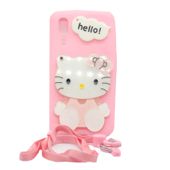 MOBILE BACK COVER  MIRROR KITTY (SAMSUNG A2 CORE)