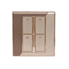 CLICK MARIGOLD-4 GANG 1 WAY SWITCH