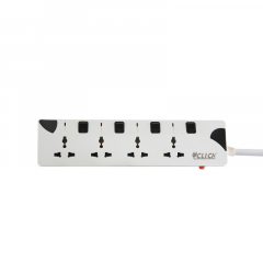 CLICK SAFE EXTENSION CORD 3PIN 4SKT 5Y