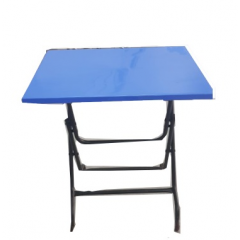 RESTAURANT TABLE 2 SEAT ST/LEG - SM BLUE