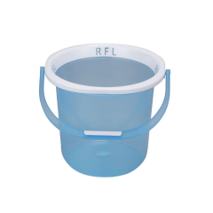 TWO COLOR FLOWER BUCKET 16L - ASSORTED