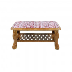 SOFA TABLE (CHERRY) PRINTED - SANDAL WOOD