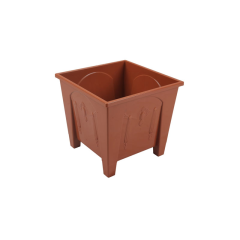 SQUARE FLOWER TUB 15? RW (25L)-TEL