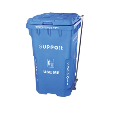 SUPPORT SD06 WHEEL DUSTBIN - BLUE 240 LITER