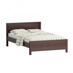 VALENTINA WOODEN SEMI DOUBLE BED | BDH-354-3-1-20