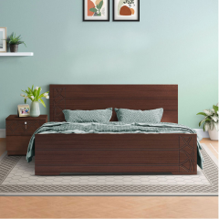 ROMA-WOODEN DOUBLE BED | BDH-363-3-1-20