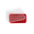 DAISY ICE TRAY WITH COVER - RED