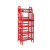 CLASSIC QUEEN KITCHEN RACK (RED) WITH TRAY 5 STEP