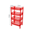 BEAUTY RACK 4 STEP - RED