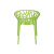 STYLEE VENTRAL ARM CHAIR - LIME GREEN