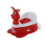 BUNNY BABY POTTY - RED