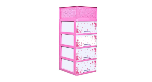 PREMIUM CLOSET 4 DRAWER WITH BASKET - ATHENA
